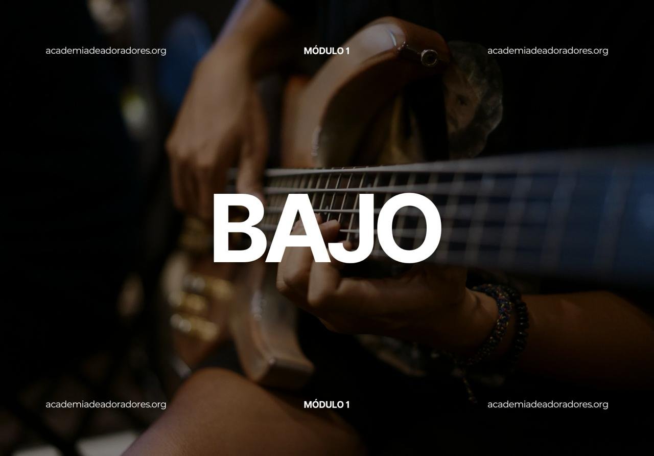 Curso musical – Bajo – Módulo 1
