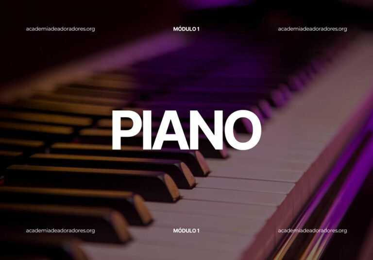 Curso musical – Piano – Módulo 1